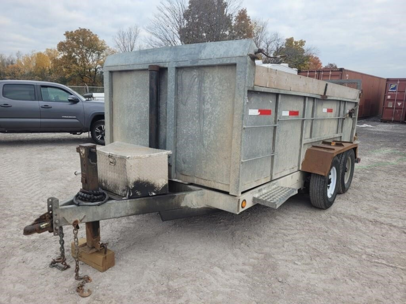 2012 Galvanized 14' Dump Trailer photo